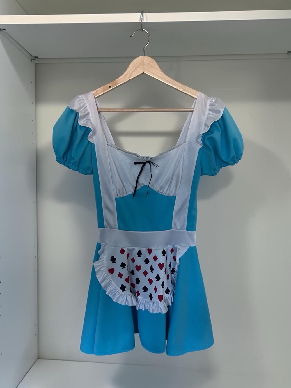 Leg Avenue Alice In Wonderland Costume Dress Blue White Women’s Small